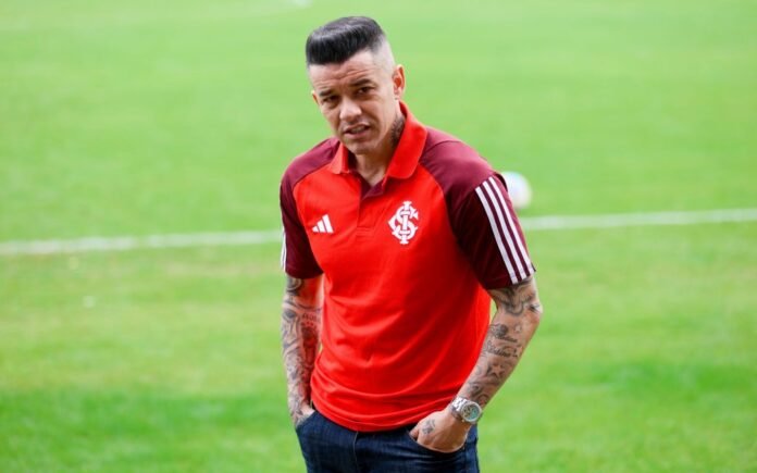 D'Alessandro, do Internacional. Foto: Ricardo Duarte/SCI