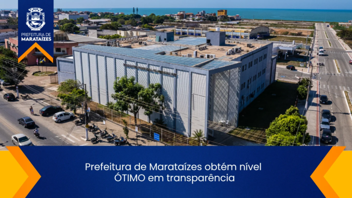 Prefeitura de Marataízes obtém nível ÓTIMO em transparência