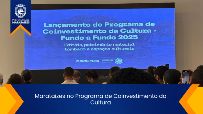 Marataízes no Programa de Coinvestimento da Cultura