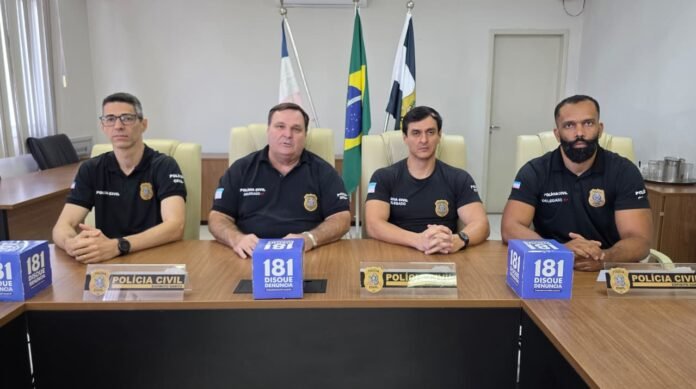 Polícia Civil do ES prende três por homicídio qualificado de DHPP da Serra conclui inquérito e prende três réus por homicídio de corretor