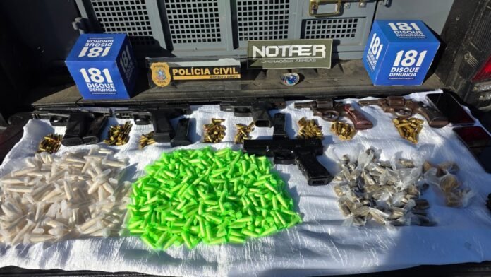 Polícia Civil deflagra Operação Carapebus na Serra contra faccionados envolvidos em ataques a ônibus e tiroteios