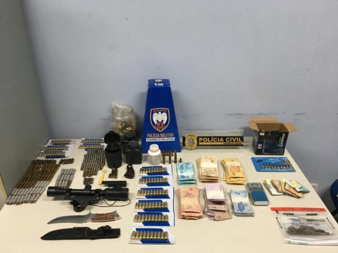 Polícia Civil deflagra operação ‘Hibernação’ para desarticular tráfico de drogas em Guaçuí