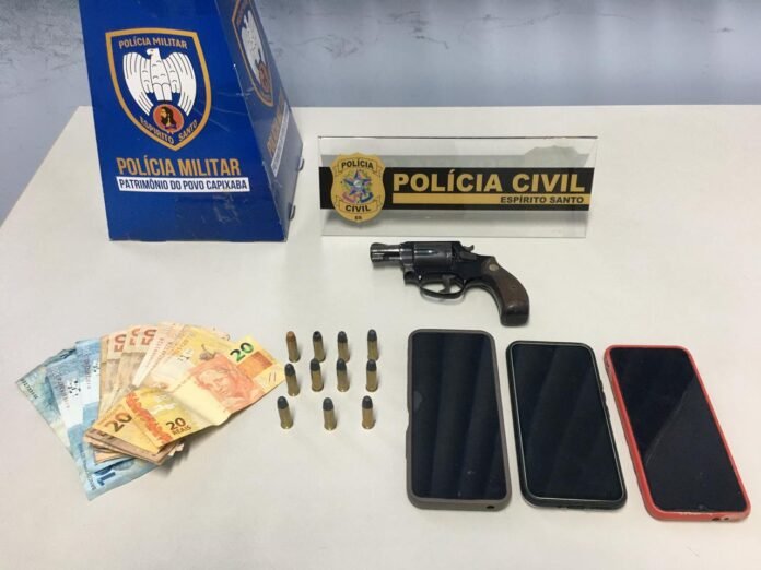 PCES e PMES realizam operação em Guaçuí e apreendem arma de fogo na zona rural