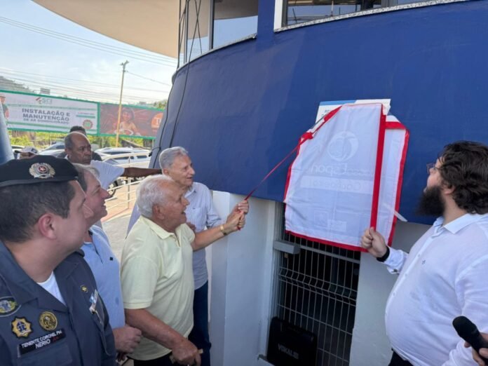 Após 9 anos em ruínas, Prefeitura de Cachoeiro inaugura posto 24h da Guarda Civil Municipal no “Bolo de Noiva” - Prefeitura de Cachoeiro de Itapemirim