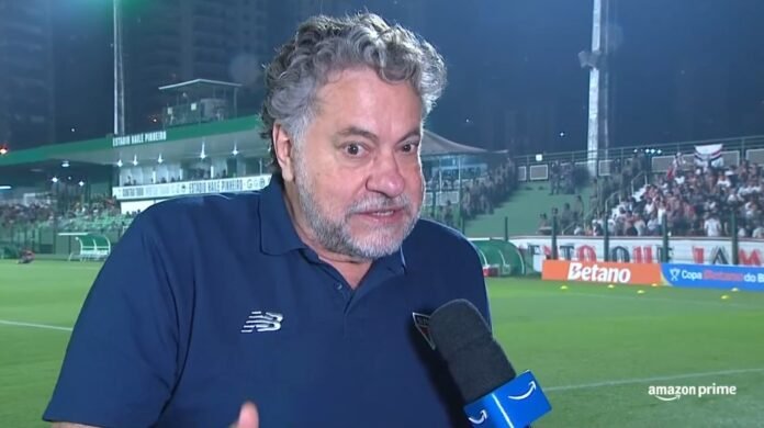 São Paulo não vai renovar com reforços que chegaram em Julio Casares, presidente do São Paulo. (Foto: Reprodução/Prime Video)