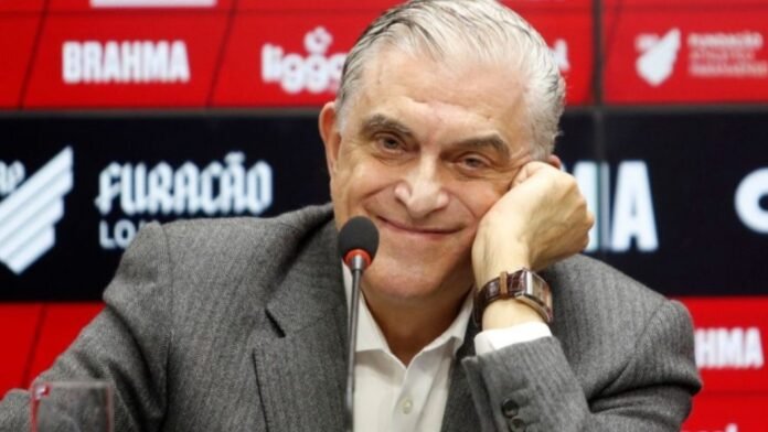 Petraglia, presidente do Athletico-PR - Foto: Reprodução/Rede Furacão