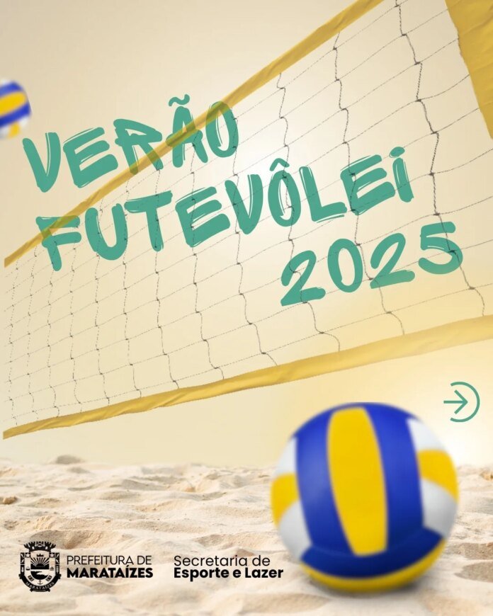 Marataízes dá início ao Verão de 2025 com programação especial de Futevôlei