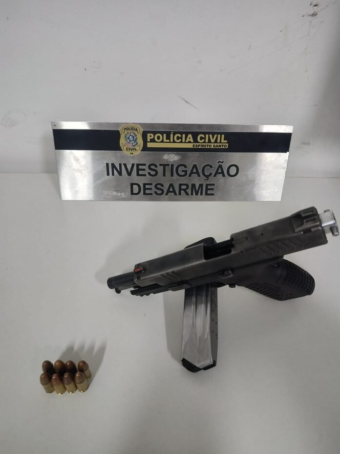 PCES realiza ações de combate ao comércio ilegal de armas