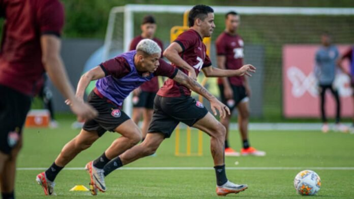 Treino do Vitória