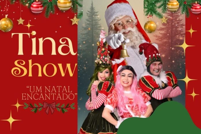 Palácio Bernardino Monteiro será palco de cores, som e magia com o espetáculo “Um Natal Encantado”, de Tina Show - Prefeitura de Cachoeiro de Itapemirim