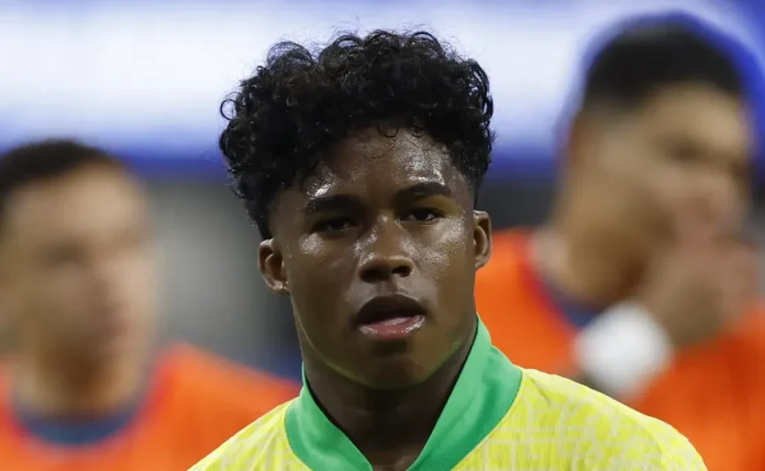 Real Madrid prevê que Endrick faça até 15 gols pelo Lyon na Ligue 1