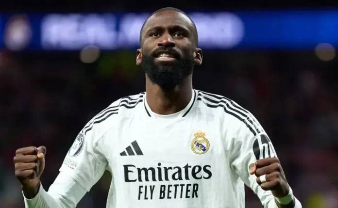 Galatasaray quer contratar zagueiro Rüdiger, do Real Madrid, em janeiro