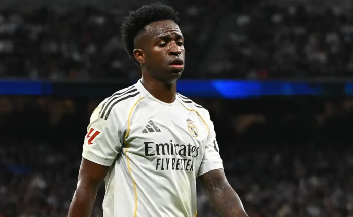 Vinícius Júnior chega a 19 jogos sem marcar pelo Real Madrid