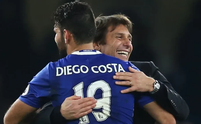 Antonio Conte responde fortes críticas de Diego Costa sobre período no Chelsea: “Não perco meu tempo”