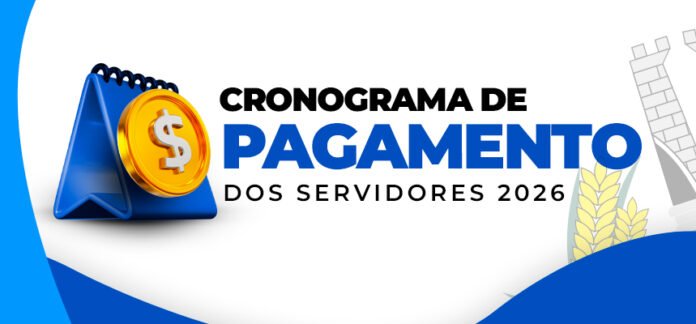 A Prefeitura de Piúma divulgou o cronograma oficial de pagamento dos salários dos servidores públicos municipais para 2026.