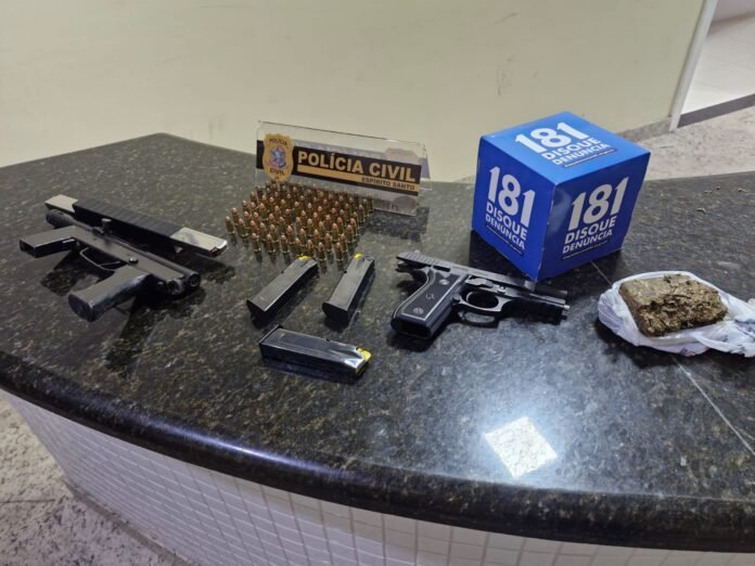 Polícia Civil realiza operação integrada no Norte do Estado e prende foragidos da Justiça