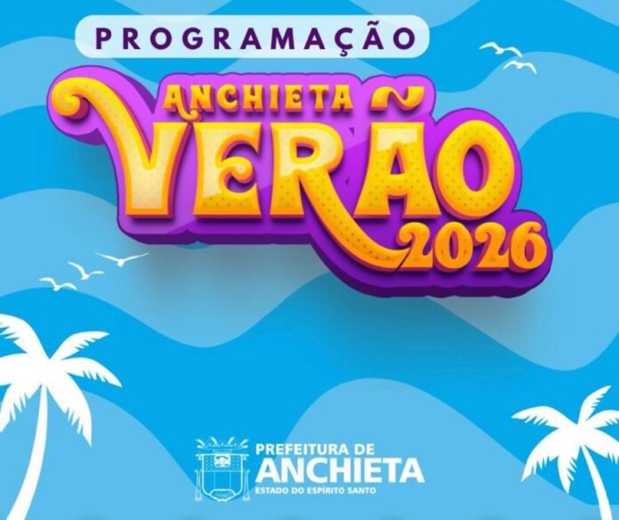 Notícia Verão 2026: confira a programação do final de semana - Prefeitura Municipal de Anchieta
