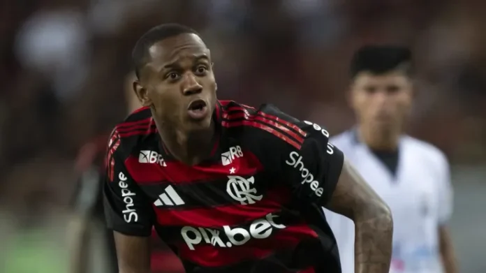 Wallace Yan/Flamengo. Foto: Jorge Rodrigues/AGIF