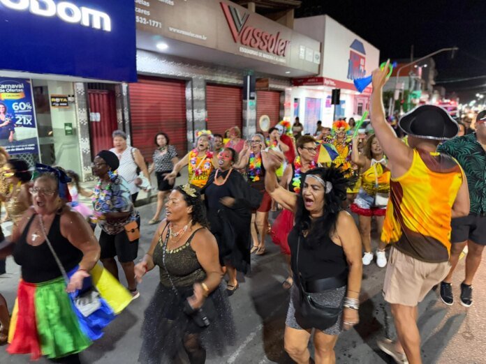 Melhor idade desfila com Alegria de Viver