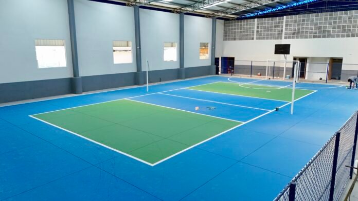 Novo ginásio do Niterói entra em fase final e reforça parceria entre Prefeitura e Governo do Estado