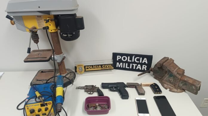 Polícia prende suspeito e desarticula oficina clandestina de armas em Jaguaré