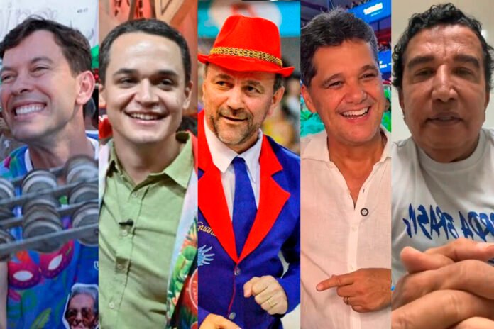 Pré-candidatos a governador intensificam agenda eleitoral no Carnaval
