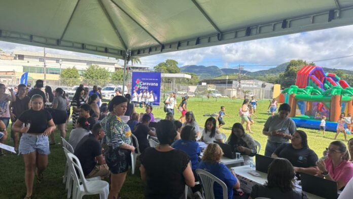 Desenvolvimento Social realiza mais de 120 atendimentos na Caravana Sesc - Prefeitura de Cachoeiro de Itapemirim