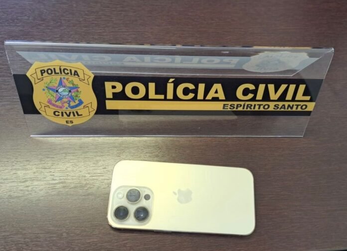 Quinto Distrito de Vitória recupera aparelho celular furtado em estabelecimento comercial em Vitória