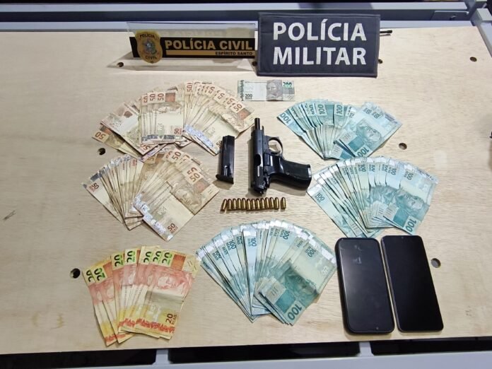 Polícia Civil prende suspeito de tráfico e apreende menor em Vila Valério