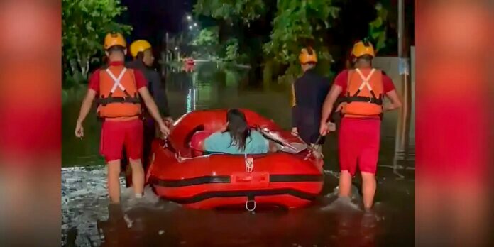 Temporal deixa 116 pessoas desabrigadas em Peruíbe