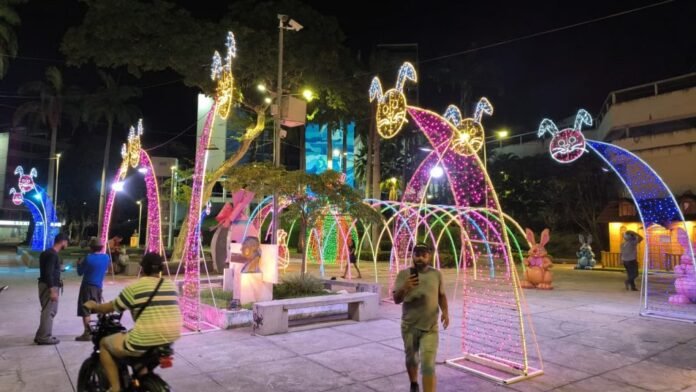 Praça Jerônimo Monteiro recebe Vila da Páscoa inédita em Cachoeiro - Prefeitura de Cachoeiro de Itapemirim