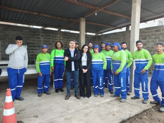 Notícia Anchieta intensifica ações do Abril Verde com foco na prevenção de acidentes de trabalho - Prefeitura Municipal de Anchieta