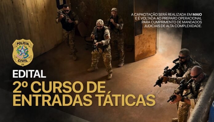 Acadepol divulga edital para o 2º Curso de Entradas Táticas