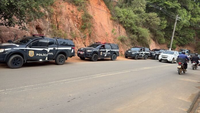 Operação São Jorge de Tiradentes prende sete pessoas em Rio Bananal