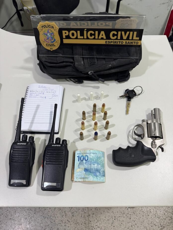 PCES prende três suspeitos ligados ao tráfico e a homicídios em Guarapari