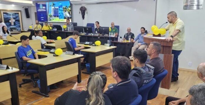 Cachoeiro abre oficialmente o Maio Amarelo com ações voltadas à segurança no trânsito - Prefeitura de Cachoeiro de Itapemirim