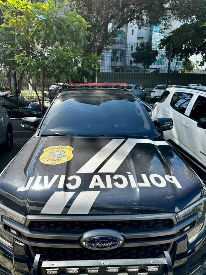 Ação conjunta das polícias Civil e Militar prende suspeito de violência doméstica em Domingos Martins
