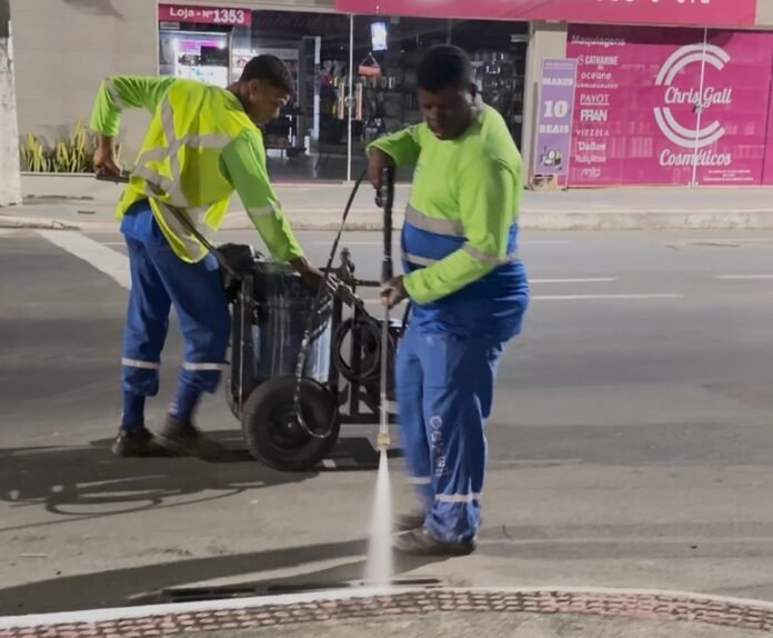 Notícia Prefeitura intensifica revitalização urbana em Anchieta - Prefeitura Municipal de Anchieta