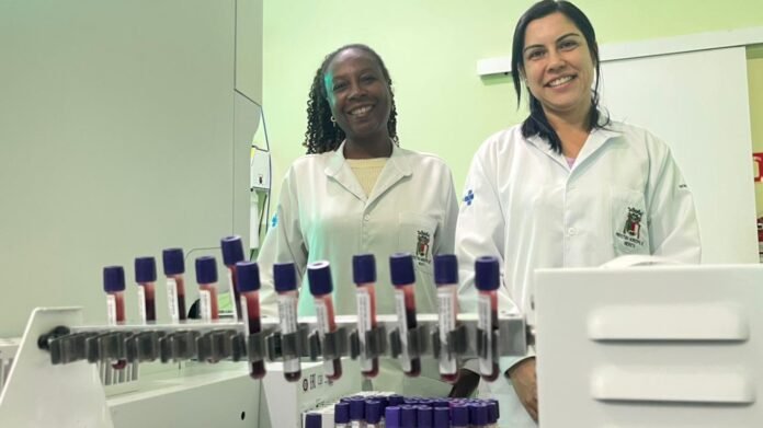 Notícia Saúde de Anchieta ultrapassa 100 mil exames realizados em laboratório - Prefeitura Municipal de Anchieta