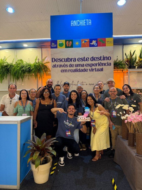 Notícia Anchieta conquista prêmio de Melhor Atendimento na Feira dos Municípios 2026 - Prefeitura Municipal de Anchieta