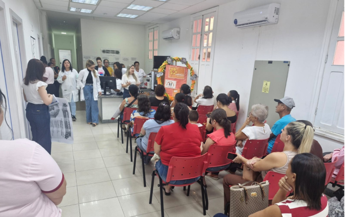 Policlínica Casa Rosa intensificou ações de prevenção e promoção da saúde durante o mês de maio - Prefeitura de Cachoeiro de Itapemirim