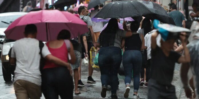 Inmet: instabilidades provocam chuva em grande parte do país