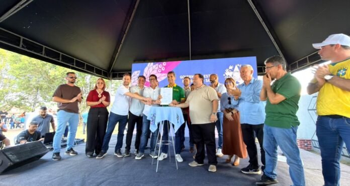 Notícia Pavimentação da estrada de Chapada do A foi inaugurada - Prefeitura Municipal de Anchieta