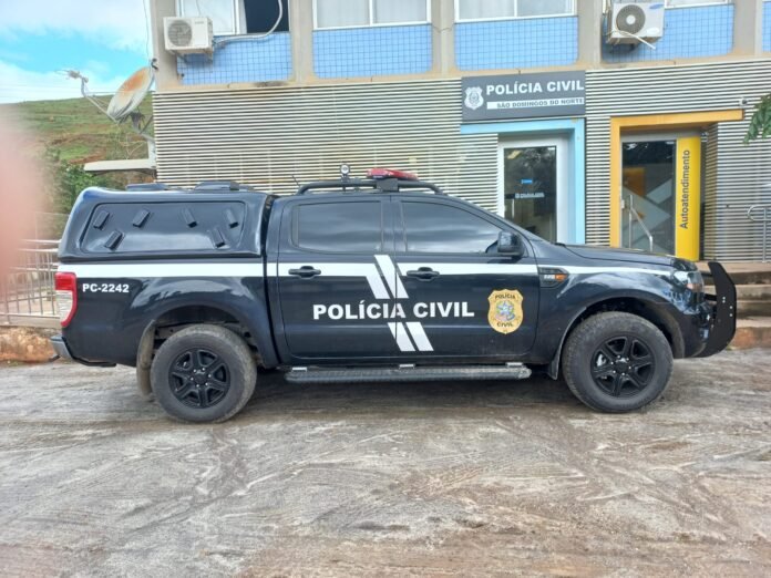 PCES prende investigado por porte ilegal de arma de uso restrito e corrupção de menores em São Domingos do Norte