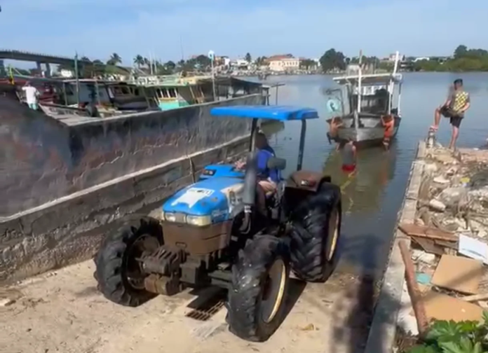 Prefeitura faz trabalho vital para pescadores de Marataízes