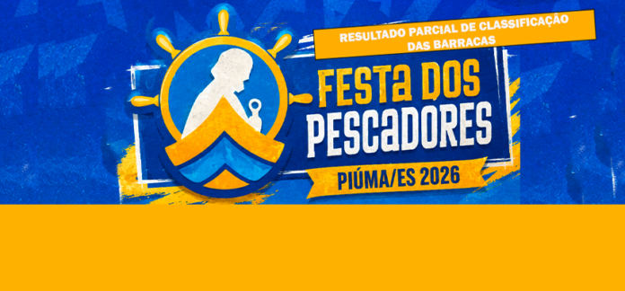 RESULTADO PARCIAL DE CLASSIFICAÇÂO DAS BARRACAS - FESTA DOS PESCADORES 2026