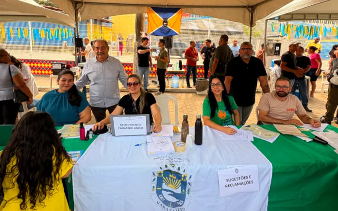 Quinta-feira de serviços gratuitos agitou o bairro Santa Rita em Marataízes