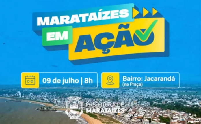 Jacarandá recebe o 7º Mutirão Marataízes em Ação nesta quinta-feira
