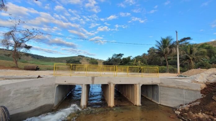 Obra da Ponte de Monte Alegre entra em fase de conclusão - Prefeitura de Cachoeiro de Itapemirim