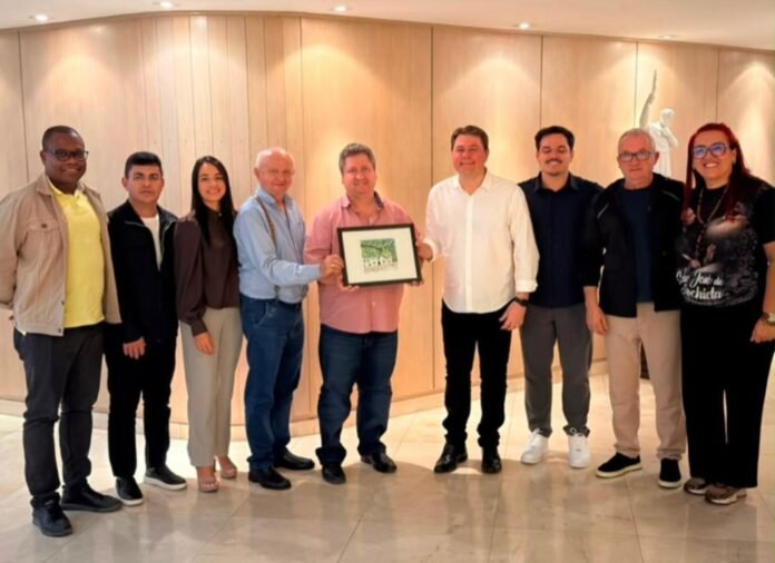 Notícia Comitiva da Prefeitura retorna de Aparecida com boas notícias para o turismo religioso - Prefeitura Municipal de Anchieta